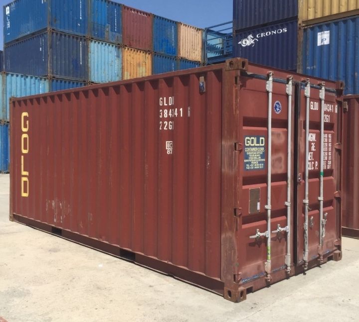 Contenedor de 20 pies en predio, Bahía Blanca