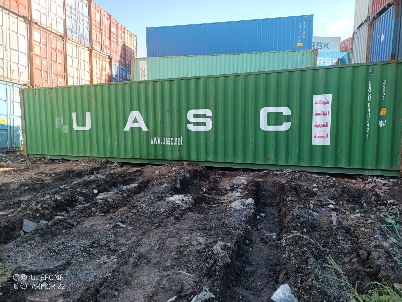 Contenedor marítimo de 40 pies listo para transformar, Bahía Blanca